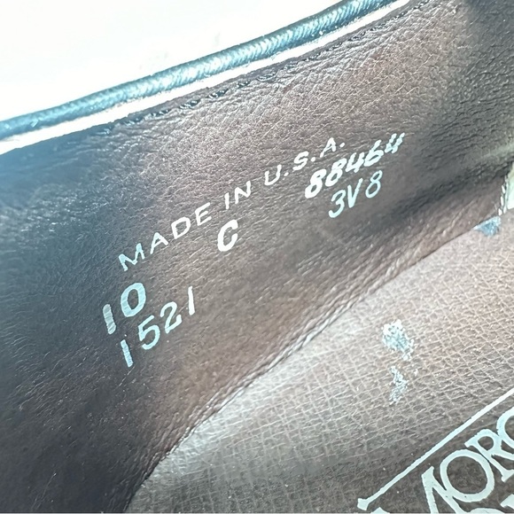 Morgan Quinn 1521 Washington Wing-tip Made in USA Brown Leather Oxford #429 - Picture 8 of 12